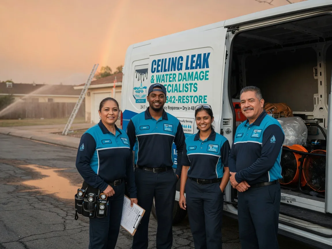 Ceiling Leak Cleanup company in Mullens, WV